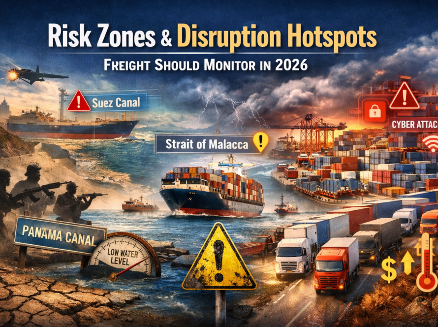 Risk Zones & Disruption Hotspots Freight Should Monitor in 2026