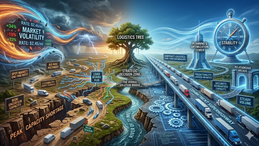 Spot or Contract Logistics — Decoding the Right Strategy for Your Business