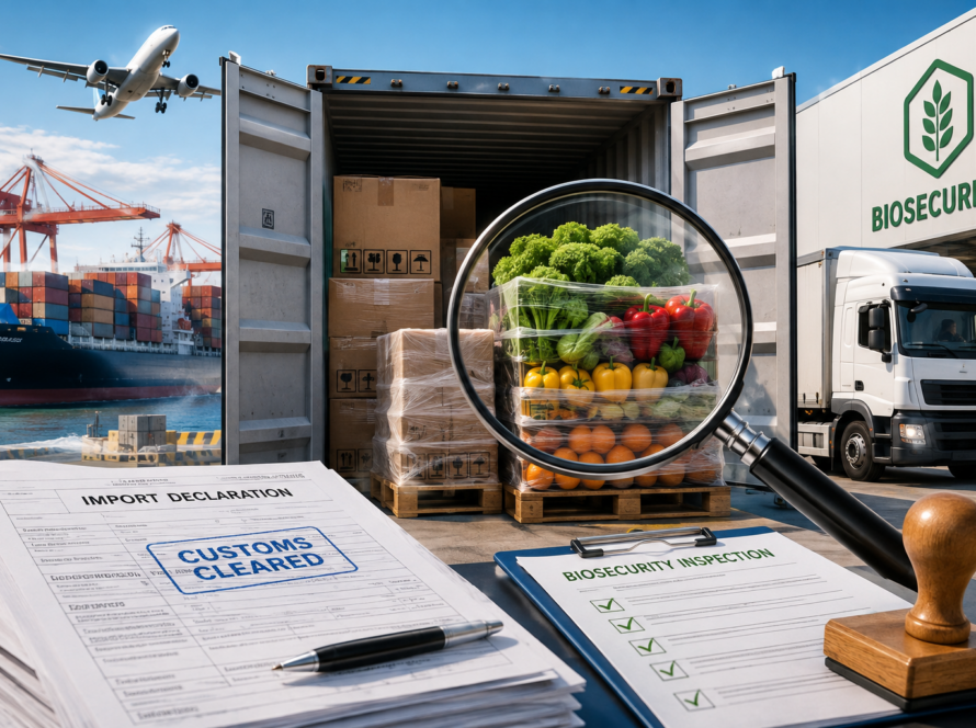 Customs Clearance vs Biosecurity Clearance: Why Australian Importers Need Both