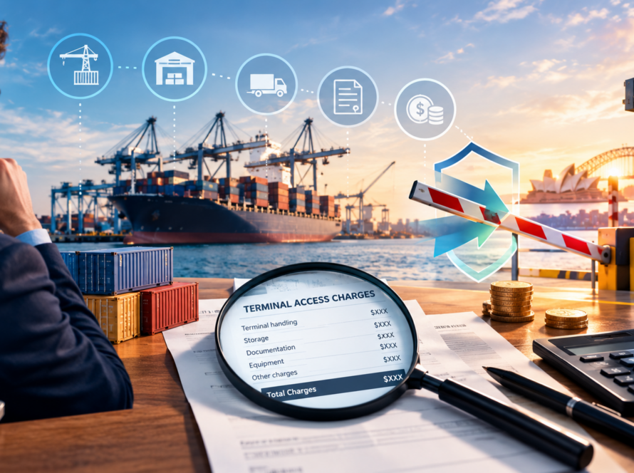 Terminal Access Charges in Australia : What Importers Actually Pay and How to Push Back